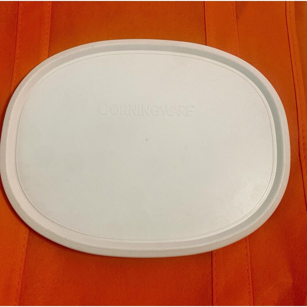 Corning Ware Oval Storage Plastic Lid  F-12-PC 9.75 x 7.5 in